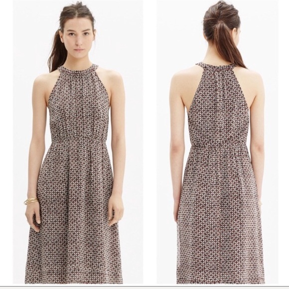 Madewell Dresses & Skirts - MADEWELL Silk Tiered Print Dress